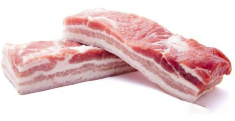 Підчеревина свинна, охолоджена, ДСТУ 4590, 1 кг